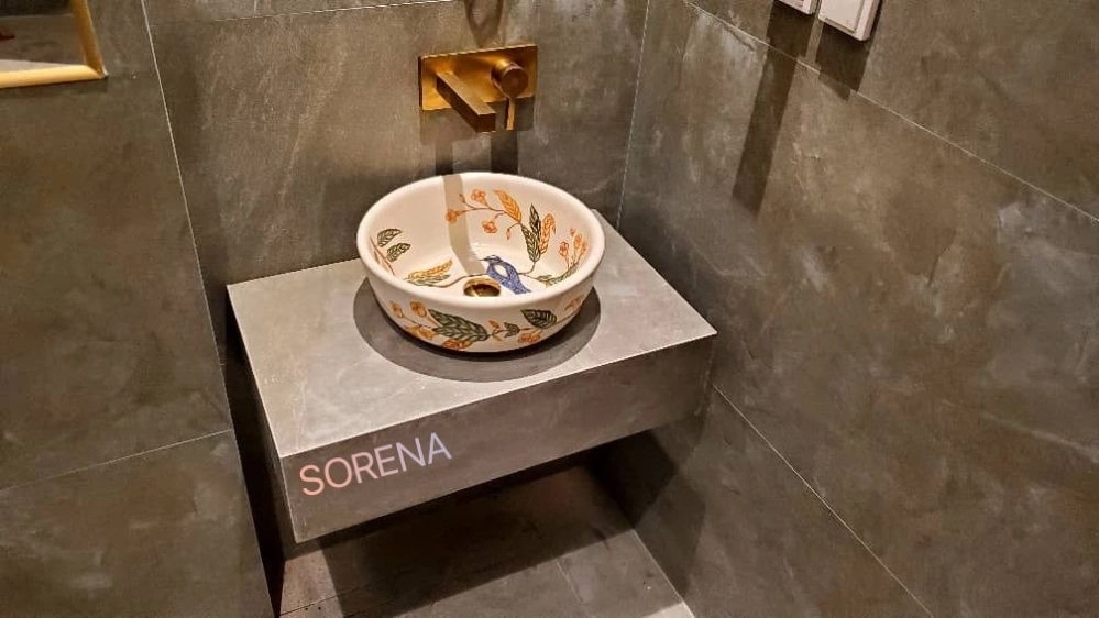 کارگاه تولیدی سورنا؛تولید خاص ترین روشویی های روکار تمام سرامیکی در ایران