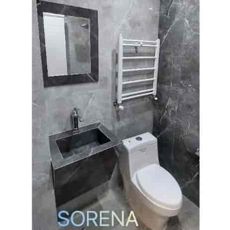 Corian ve kuvars makyaj masası