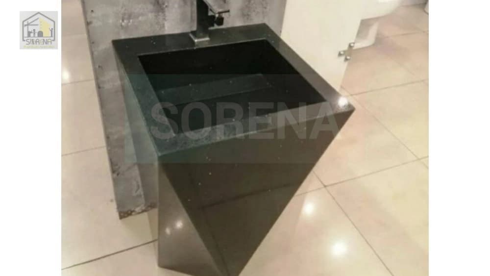 روشویی تمام سرامیک طرح الماس