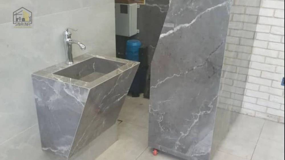 روشویی مخروطی با کانتر تمام سرامیک روشویی مخروطی با کانتر تمام سرامیک