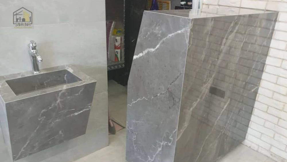 روشویی مخروطی با کانتر تمام سرامیک روشویی مخروطی با کانتر تمام سرامیک
