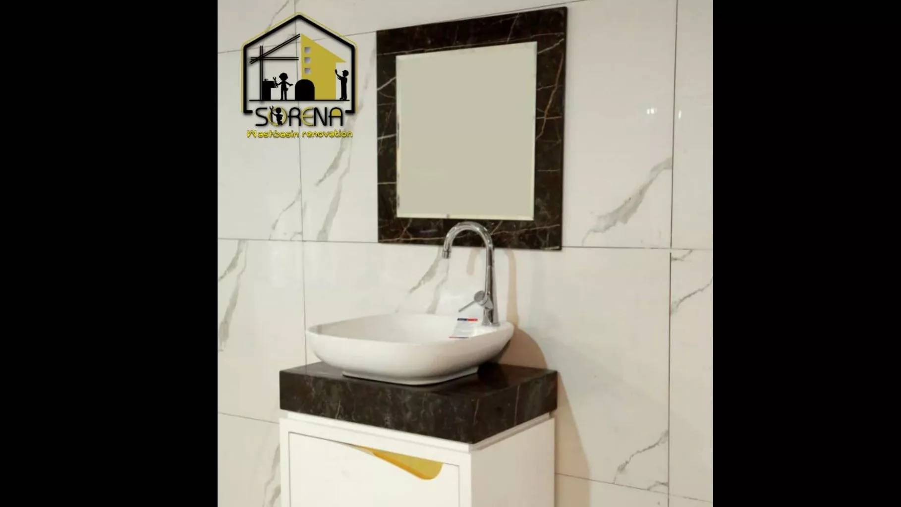 روشویی سرامیکی مدرن با توکار روشویی سرامیکی مدرن با توکار