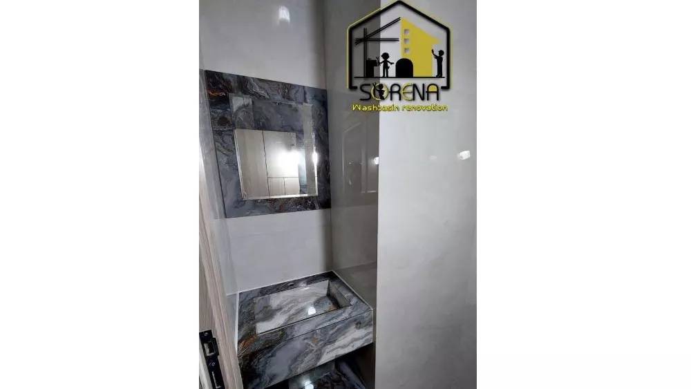 اجرای روشویی سرامیکی سورنا اجرای روشویی سرامیکی سورنا