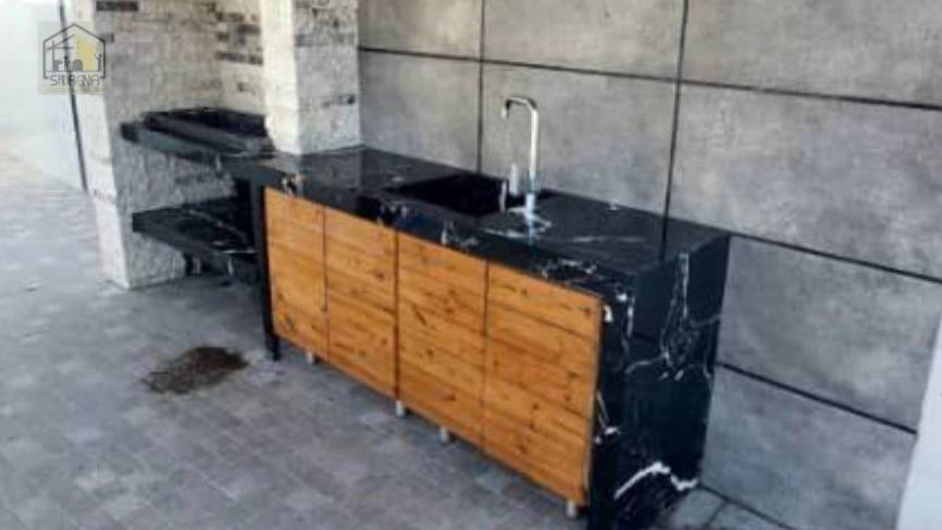 باربیکیو سرامیکی و چوب باربیکیو سرامیکی و چوب